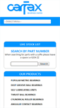 Mobile Screenshot of carfaxbearings.com